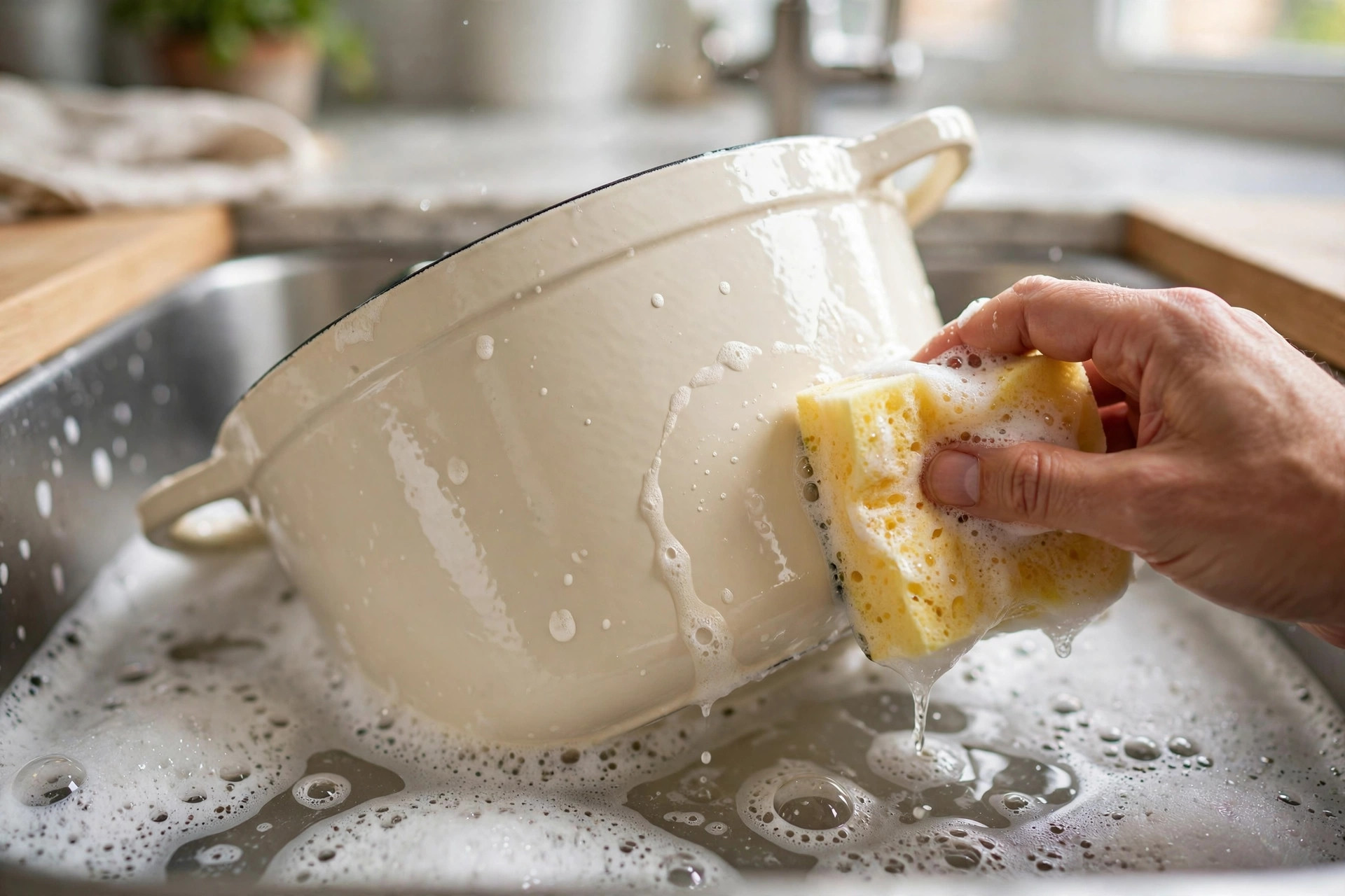 How to Clean Enamel Cast Iron Without Damaging It
