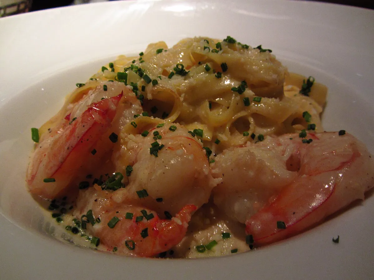 Pasta in White Sauce